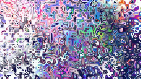 Yumuşak mor ve pembe tonlara sahip soyut organik hücresel doku, sıvı mozaik desen ve rüya gibi dijital yüzey