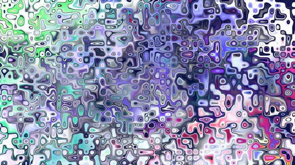 Yumuşak mor ve pembe tonlara sahip soyut organik hücresel doku, sıvı mozaik desen ve rüya gibi dijital yüzey