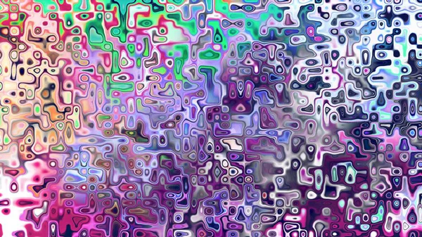 Yumuşak mor ve pembe tonlara sahip soyut organik hücresel doku, sıvı mozaik desen ve rüya gibi dijital yüzey