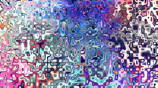 Yumuşak mor ve pembe tonlara sahip soyut organik hücresel doku, sıvı mozaik desen ve rüya gibi dijital yüzey