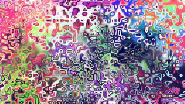 Yumuşak mor ve pembe tonlara sahip soyut organik hücresel doku, sıvı mozaik desen ve rüya gibi dijital yüzey