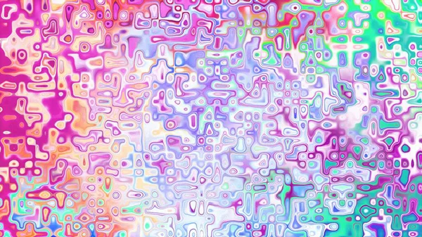 Yumuşak mor ve pembe tonlara sahip soyut organik hücresel doku, sıvı mozaik desen ve rüya gibi dijital yüzey