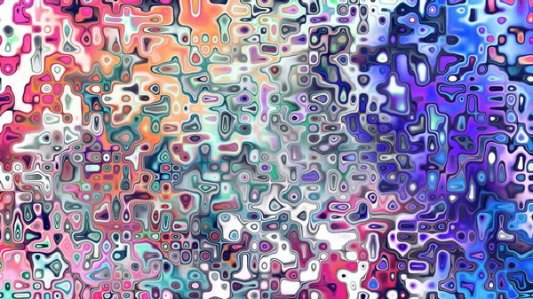 Yumuşak mor ve pembe tonlara sahip soyut organik hücresel doku, sıvı mozaik desen ve rüya gibi dijital yüzey