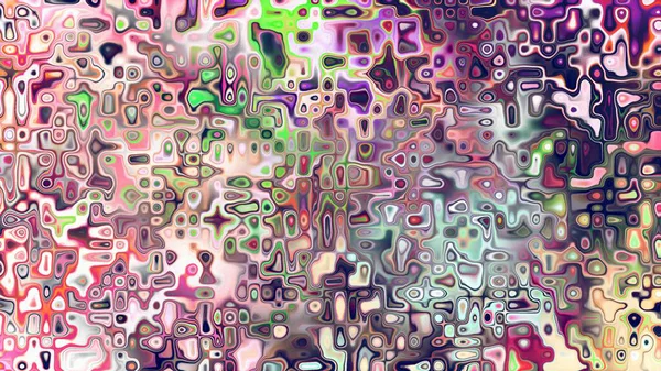 Yumuşak mor ve pembe tonlara sahip soyut organik hücresel doku, sıvı mozaik desen ve rüya gibi dijital yüzey