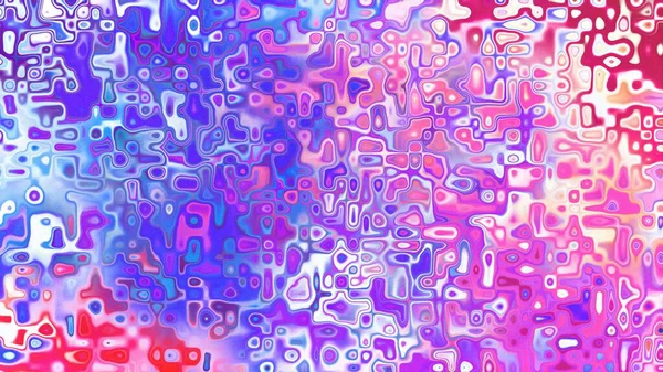Yumuşak mor ve pembe tonlara sahip soyut organik hücresel doku, sıvı mozaik desen ve rüya gibi dijital yüzey