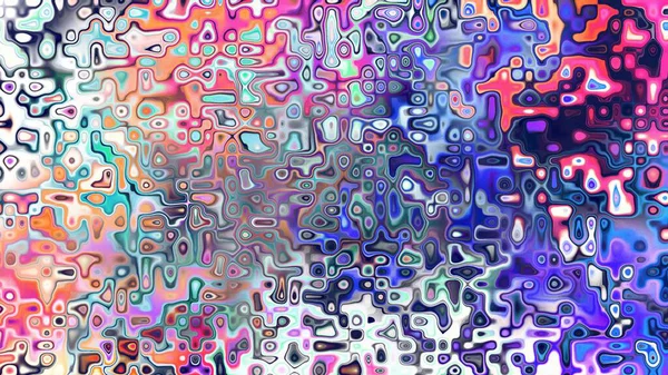 Yumuşak mor ve pembe tonlara sahip soyut organik hücresel doku, sıvı mozaik desen ve rüya gibi dijital yüzey