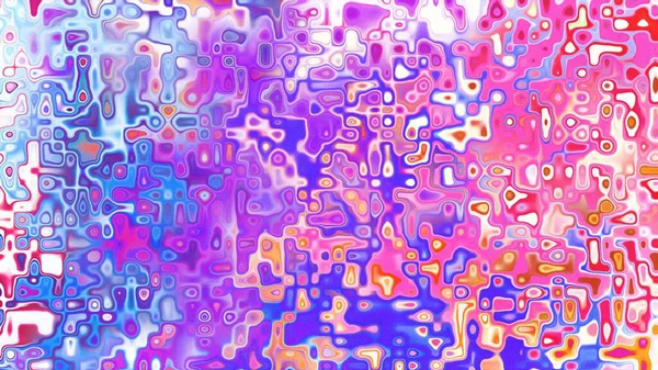 Yumuşak mor ve pembe tonlara sahip soyut organik hücresel doku, sıvı mozaik desen ve rüya gibi dijital yüzey