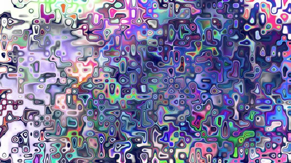 Yumuşak mor ve pembe tonlara sahip soyut organik hücresel doku, sıvı mozaik desen ve rüya gibi dijital yüzey