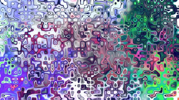 Yumuşak mor ve pembe tonlara sahip soyut organik hücresel doku, sıvı mozaik desen ve rüya gibi dijital yüzey