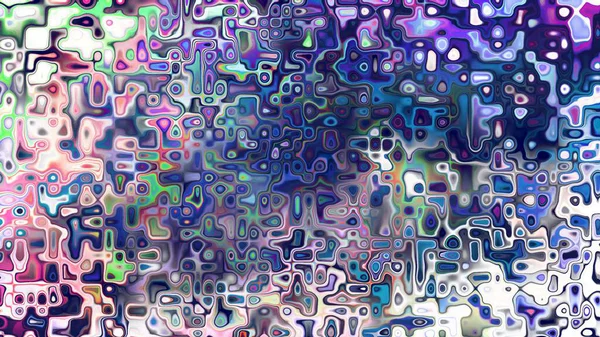 Yumuşak mor ve pembe tonlara sahip soyut organik hücresel doku, sıvı mozaik desen ve rüya gibi dijital yüzey