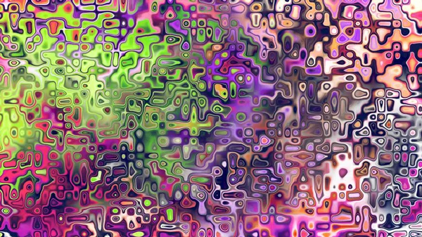 Yumuşak mor ve pembe tonlara sahip soyut organik hücresel doku, sıvı mozaik desen ve rüya gibi dijital yüzey