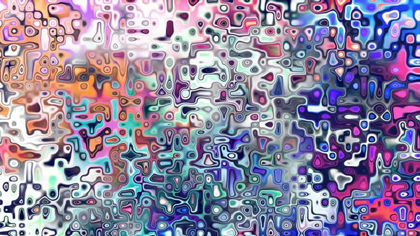 Yumuşak mor ve pembe tonlara sahip soyut organik hücresel doku, sıvı mozaik desen ve rüya gibi dijital yüzey