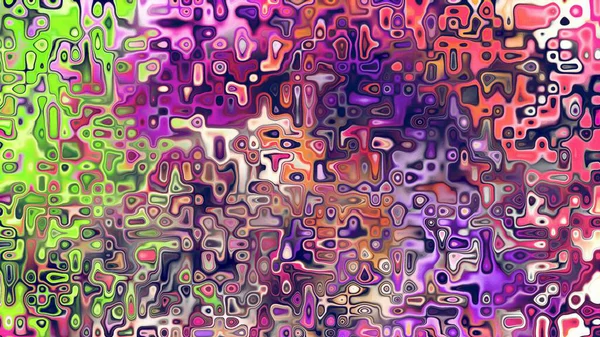 Yumuşak mor ve pembe tonlara sahip soyut organik hücresel doku, sıvı mozaik desen ve rüya gibi dijital yüzey