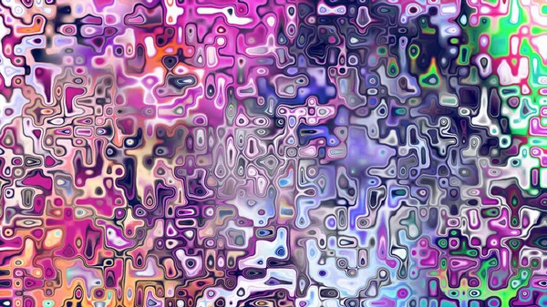 Yumuşak mor ve pembe tonlara sahip soyut organik hücresel doku, sıvı mozaik desen ve rüya gibi dijital yüzey