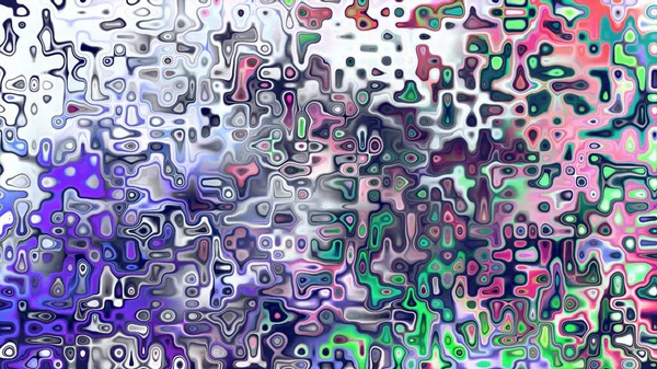 Yumuşak mor ve pembe tonlara sahip soyut organik hücresel doku, sıvı mozaik desen ve rüya gibi dijital yüzey