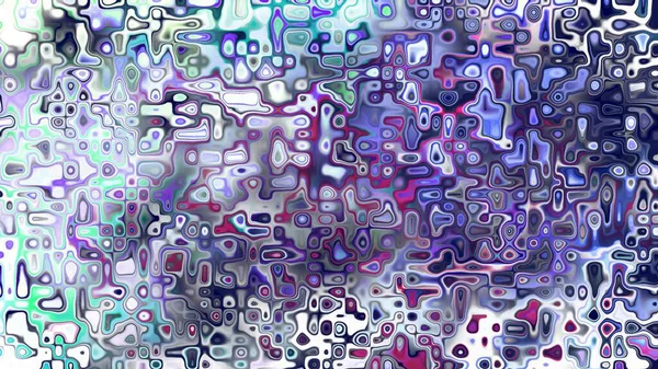 Yumuşak mor ve pembe tonlara sahip soyut organik hücresel doku, sıvı mozaik desen ve rüya gibi dijital yüzey