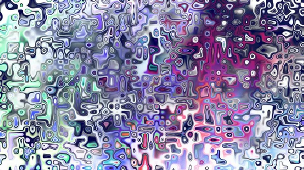 Yumuşak mor ve pembe tonlara sahip soyut organik hücresel doku, sıvı mozaik desen ve rüya gibi dijital yüzey