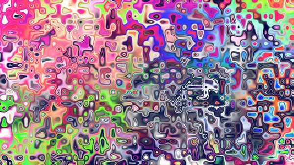 Yumuşak mor ve pembe tonlara sahip soyut organik hücresel doku, sıvı mozaik desen ve rüya gibi dijital yüzey