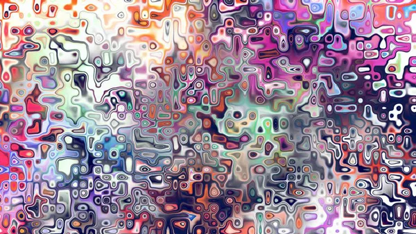 Yumuşak mor ve pembe tonlara sahip soyut organik hücresel doku, sıvı mozaik desen ve rüya gibi dijital yüzey