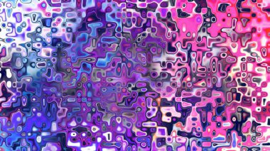 Yumuşak mor ve pembe tonlara sahip soyut organik hücresel doku, sıvı mozaik desen ve rüya gibi dijital yüzey