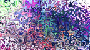 Yumuşak mor ve pembe tonlara sahip soyut organik hücresel doku, sıvı mozaik desen ve rüya gibi dijital yüzey