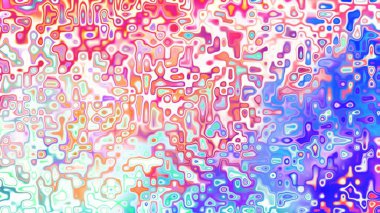 Yumuşak mor ve pembe tonlara sahip soyut organik hücresel doku, sıvı mozaik desen ve rüya gibi dijital yüzey