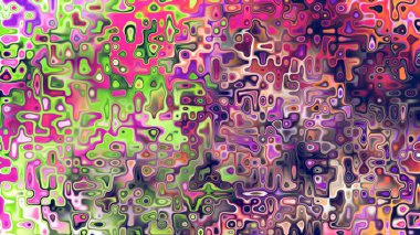 Yumuşak mor ve pembe tonlara sahip soyut organik hücresel doku, sıvı mozaik desen ve rüya gibi dijital yüzey