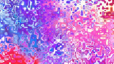 Yumuşak mor ve pembe tonlara sahip soyut organik hücresel doku, sıvı mozaik desen ve rüya gibi dijital yüzey