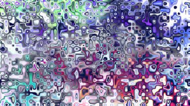 Yumuşak mor ve pembe tonlara sahip soyut organik hücresel doku, sıvı mozaik desen ve rüya gibi dijital yüzey