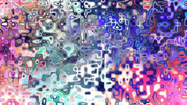 Yumuşak mor ve pembe tonlara sahip soyut organik hücresel doku, sıvı mozaik desen ve rüya gibi dijital yüzey