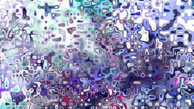 Yumuşak mor ve pembe tonlara sahip soyut organik hücresel doku, sıvı mozaik desen ve rüya gibi dijital yüzey