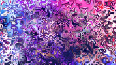 Yumuşak mor ve pembe tonlara sahip soyut organik hücresel doku, sıvı mozaik desen ve rüya gibi dijital yüzey