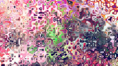 Yumuşak mor ve pembe tonlara sahip soyut organik hücresel doku, sıvı mozaik desen ve rüya gibi dijital yüzey