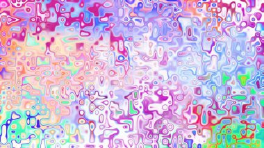 Yumuşak mor ve pembe tonlara sahip soyut organik hücresel doku, sıvı mozaik desen ve rüya gibi dijital yüzey