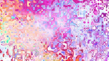 Yumuşak mor ve pembe tonlara sahip soyut organik hücresel doku, sıvı mozaik desen ve rüya gibi dijital yüzey