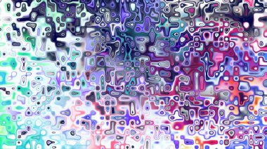 Yumuşak mor ve pembe tonlara sahip soyut organik hücresel doku, sıvı mozaik desen ve rüya gibi dijital yüzey