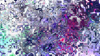 Yumuşak mor ve pembe tonlara sahip soyut organik hücresel doku, sıvı mozaik desen ve rüya gibi dijital yüzey