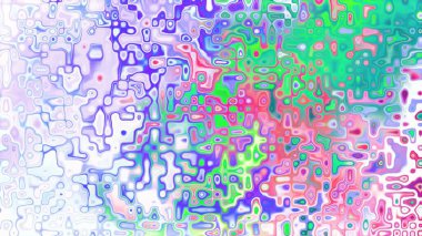 Yumuşak mor ve pembe tonlara sahip soyut organik hücresel doku, sıvı mozaik desen ve rüya gibi dijital yüzey