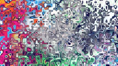 Yumuşak mor ve pembe tonlara sahip soyut organik hücresel doku, sıvı mozaik desen ve rüya gibi dijital yüzey