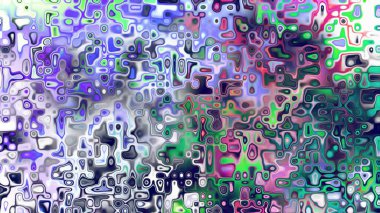 Yumuşak mor ve pembe tonlara sahip soyut organik hücresel doku, sıvı mozaik desen ve rüya gibi dijital yüzey