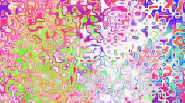 Yumuşak mor ve pembe tonlara sahip soyut organik hücresel doku, sıvı mozaik desen ve rüya gibi dijital yüzey