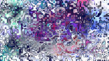 Yumuşak mor ve pembe tonlara sahip soyut organik hücresel doku, sıvı mozaik desen ve rüya gibi dijital yüzey