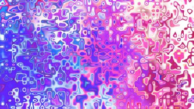 Yumuşak mor ve pembe tonlara sahip soyut organik hücresel doku, sıvı mozaik desen ve rüya gibi dijital yüzey