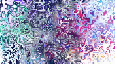 Yumuşak mor ve pembe tonlara sahip soyut organik hücresel doku, sıvı mozaik desen ve rüya gibi dijital yüzey