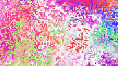 Yumuşak mor ve pembe tonlara sahip soyut organik hücresel doku, sıvı mozaik desen ve rüya gibi dijital yüzey