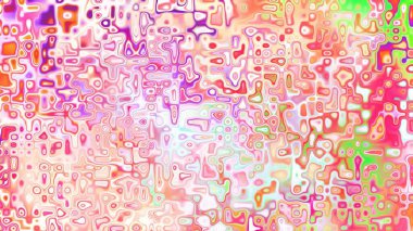 Yumuşak mor ve pembe tonlara sahip soyut organik hücresel doku, sıvı mozaik desen ve rüya gibi dijital yüzey