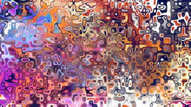 Yumuşak mor ve pembe tonlara sahip soyut organik hücresel doku, sıvı mozaik desen ve rüya gibi dijital yüzey