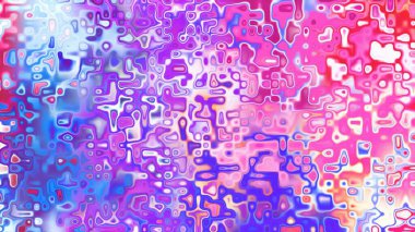 Yumuşak mor ve pembe tonlara sahip soyut organik hücresel doku, sıvı mozaik desen ve rüya gibi dijital yüzey