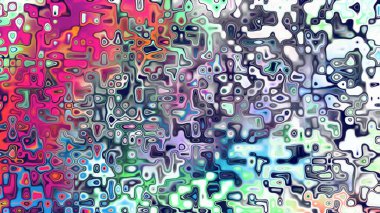 Yumuşak mor ve pembe tonlara sahip soyut organik hücresel doku, sıvı mozaik desen ve rüya gibi dijital yüzey