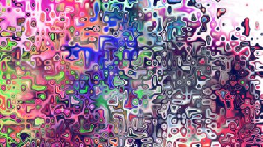 Yumuşak mor ve pembe tonlara sahip soyut organik hücresel doku, sıvı mozaik desen ve rüya gibi dijital yüzey